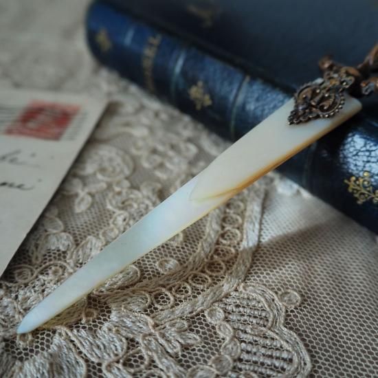 アンティーク ペーパーナイフ | フランス 20世紀初頭 マザーオブパール