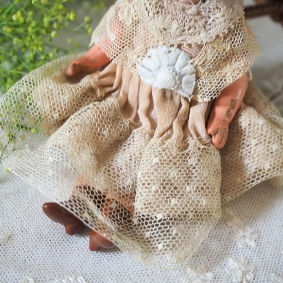 アンティーク ビスクドール | フランス製 女の子のミニョネット