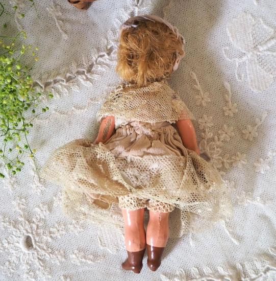 アンティーク ビスクドール | フランス製 女の子のミニョネット