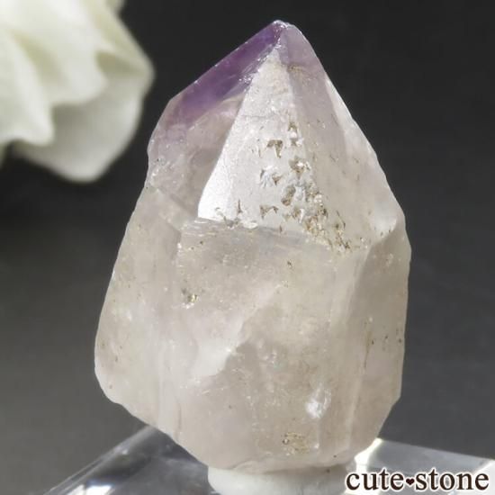 韓国 慶尚南道産 アメジスト（セプタークォーツ）の原石 No.1 - cute