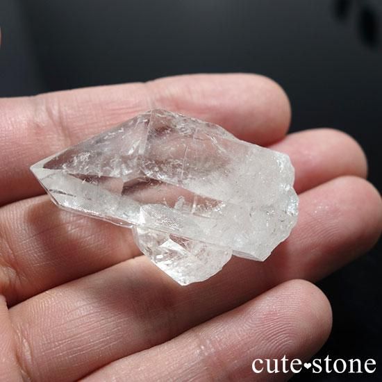貫入水晶（クォーツインクォーツ）のポイント 22.6g - cute stone -