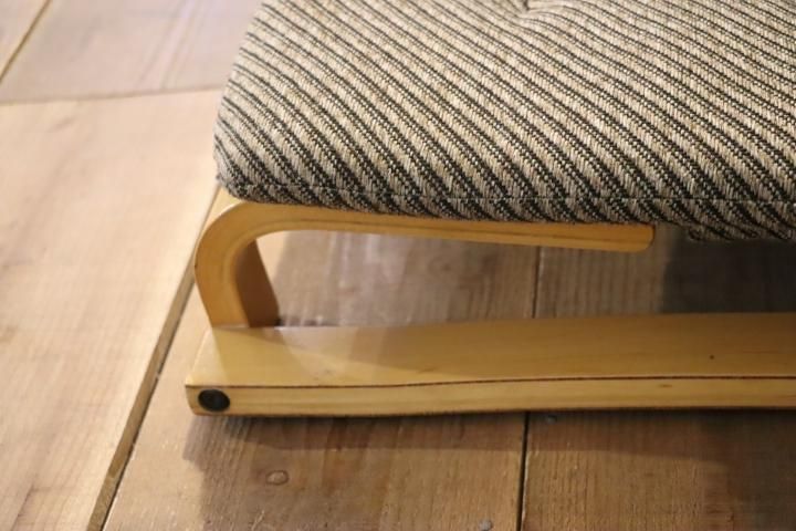 新日本木工◇曲木◇低座椅子◇レトロ◇ナチュラルモダン◇ローチェア