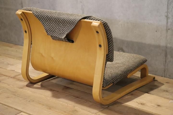 新日本木工◇曲木◇低座椅子◇レトロ◇ナチュラルモダン◇ローチェア