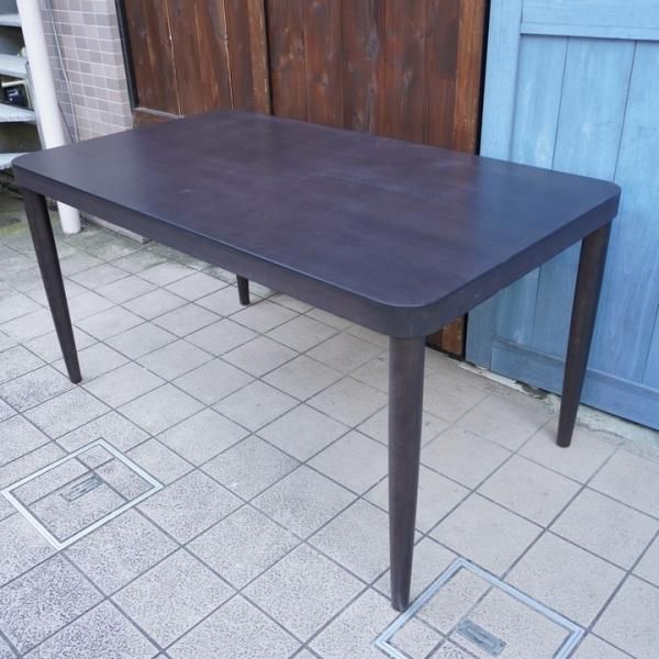 値下げ/無印良品(MUJI)×THONET(ト―ネット)のブナ材ダイニングテーブル