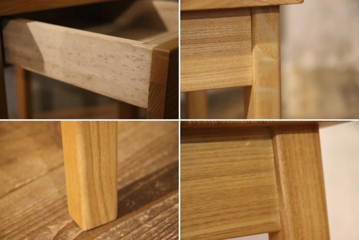 無印良品(MUJI)の人気のタモ材 サイドテーブルです！無垢ならではの