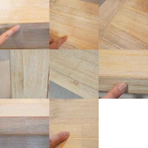 unico(ウニコ)より、木目を際立たせたホワイトウォッシュ塗装が魅力の