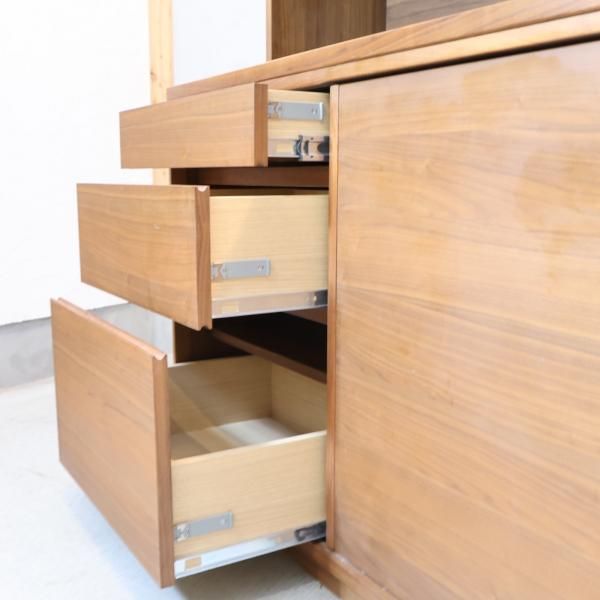 karimoku(カリモク家具)のウォールナット材 キッチンボード ET4415MH