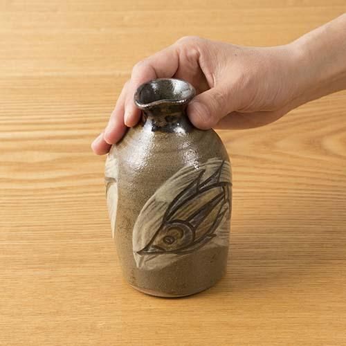 やちむん 金城裕三 徳利一合（魚紋） - やちむん・琉球ガラスなどの