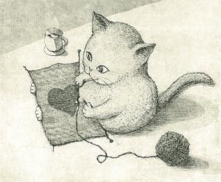 高田 美苗 銅版画蔵書票「ウルビーノの天使」 - y art gallery