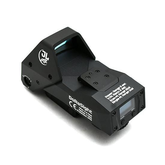 800mまで計測可能 レーザー距離計内蔵式ドットサイト DoRaSight ドラサイト