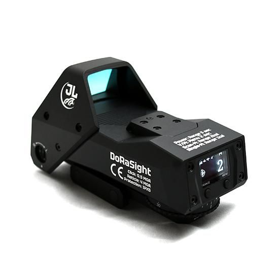 800mまで計測可能 レーザー距離計内蔵式ドットサイト DoRaSight ドラサイト