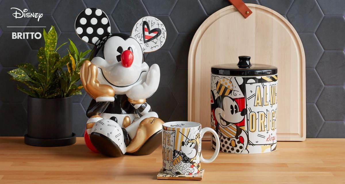 Disney by Britto】スティッチ シッティング ポーズ 6010309