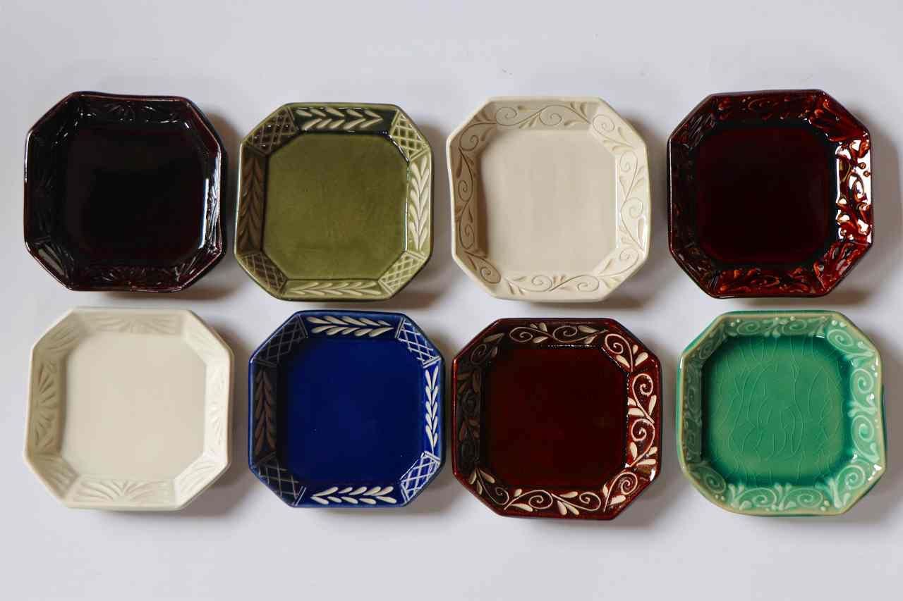 八角皿 - 育陶園 やちむんの窯元｜沖縄の陶器 和食器などのオンライン通販