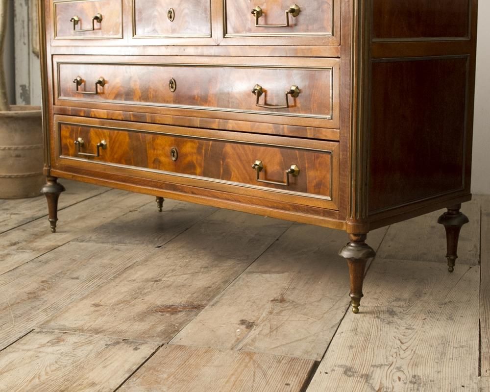 フランスアンティーク大理石天板のチェスト｜Antiques Knock
