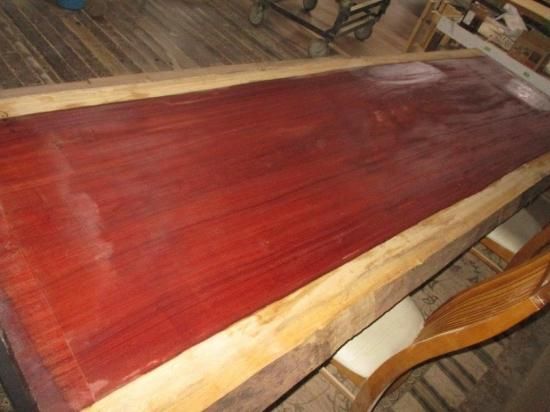 379□ パドック 3メートル 豪華 巨大サイズ テーブル 板 ローテーブル