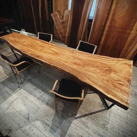 NO30 楠（クスノキ）無垢板 ｜一枚板テーブル 通販｜大阪｜一枚板