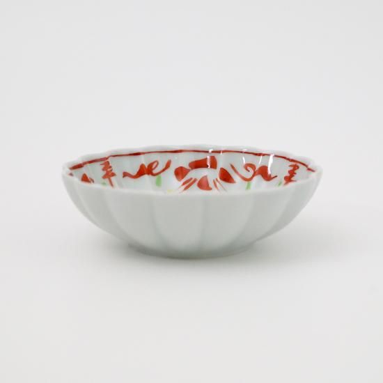 赤絵万暦 菊小鉢 - 有田焼窯元 皓洋窯 公式ホームページ