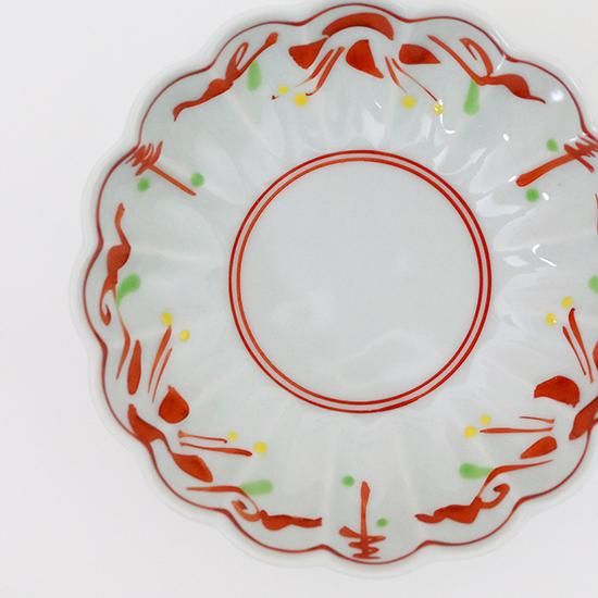 赤絵万暦 菊小鉢 - 有田焼窯元 皓洋窯 公式ホームページ