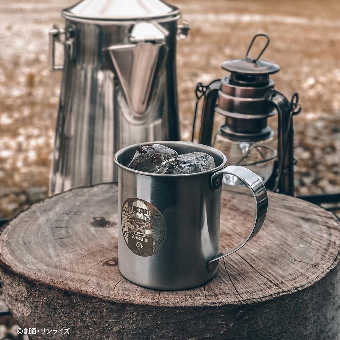 機動戦士ガンダム ステンレスマグカップ300ml ザクIIモデル G-403 - 角