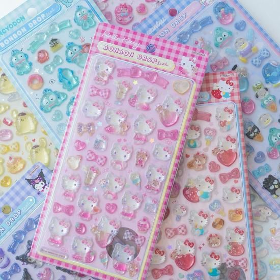 ネコポス対応】ボンボンドロップシール マイメロディ - クーリア