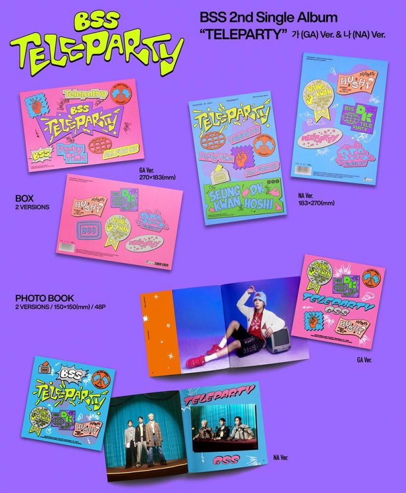BSS (SEVENTEEN) - TELEPARTY / 2ND SINGLE ALBUM スングァン ドギョム