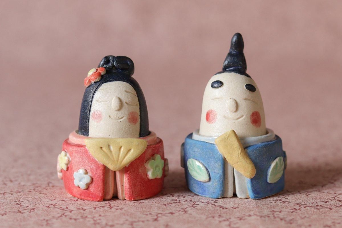 岡崎順子 和食器通販｜さわらぎ おひなさま黒三段赤生地