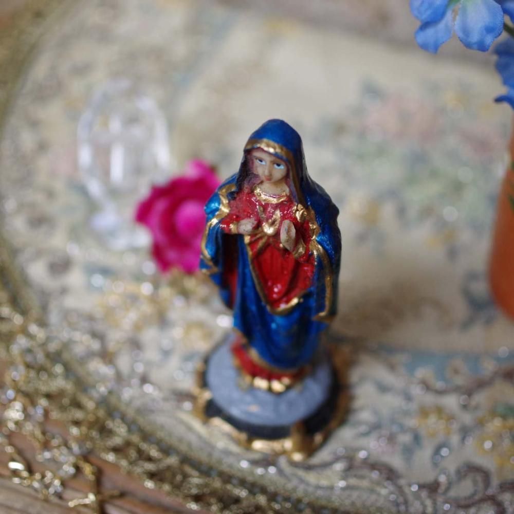 mini☆聖母マリアの汚れなきみ心像【H10cm】
