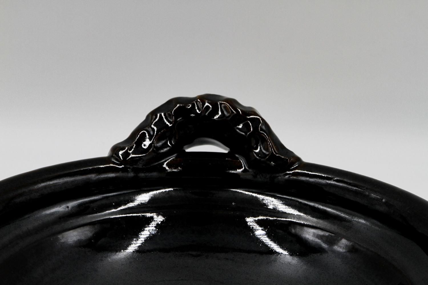 黒鍋（尺1寸） - 土楽 | 伊賀の里の土楽窯