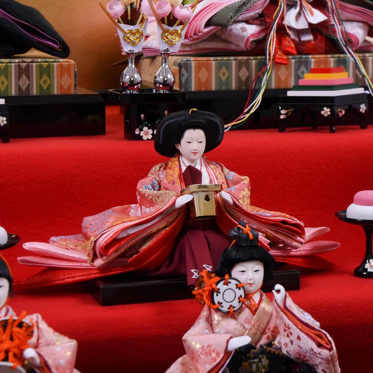 ひな人形 大三五親王 15人飾り 五段飾り 本格 伝統