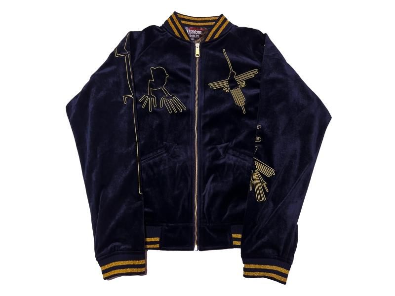 ナスカジャン2022別珍（イカネイビー）[廃盤] - ホラーにプロレス