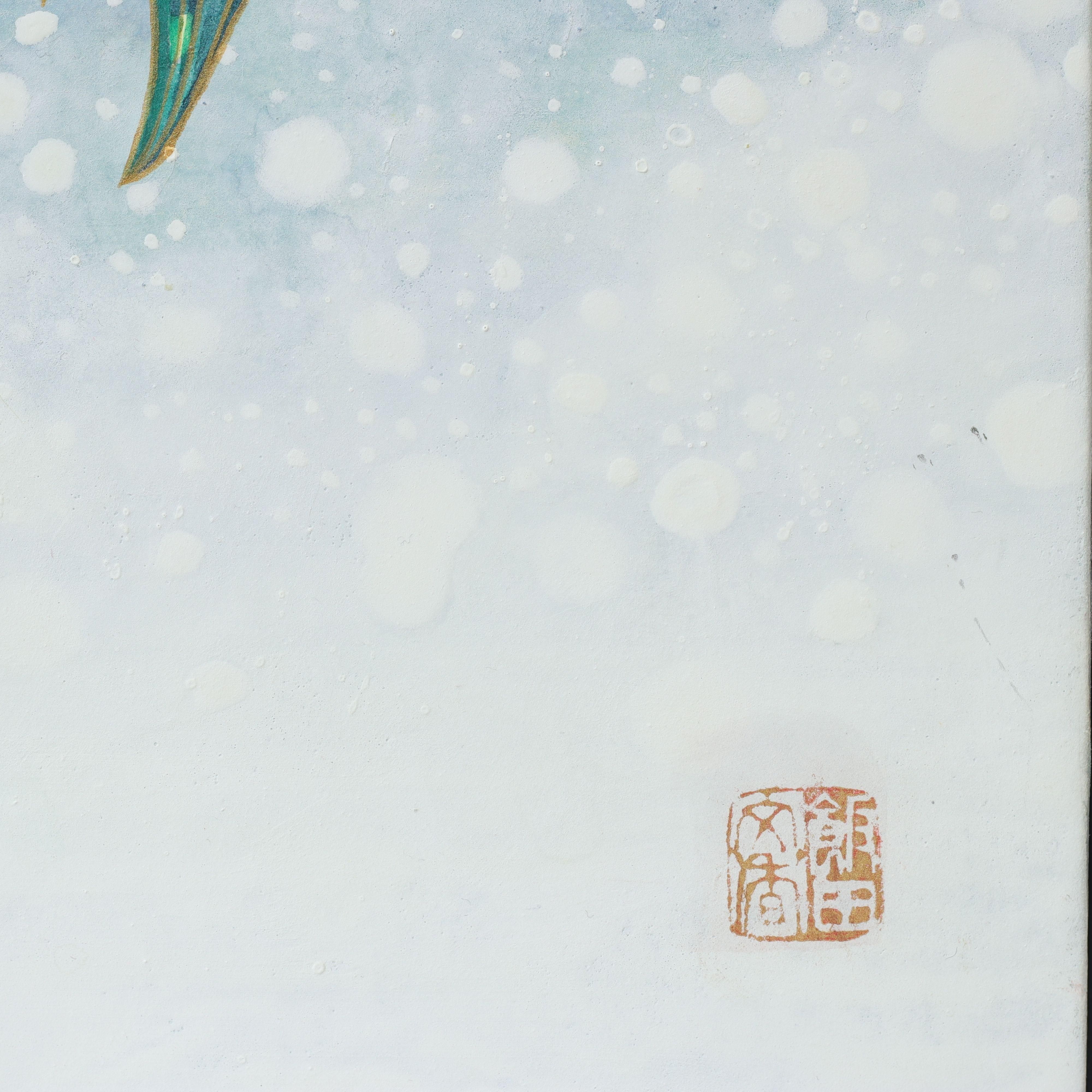 飯田文香「藤と百合」 - J-spirit gallery KYOTO Online store