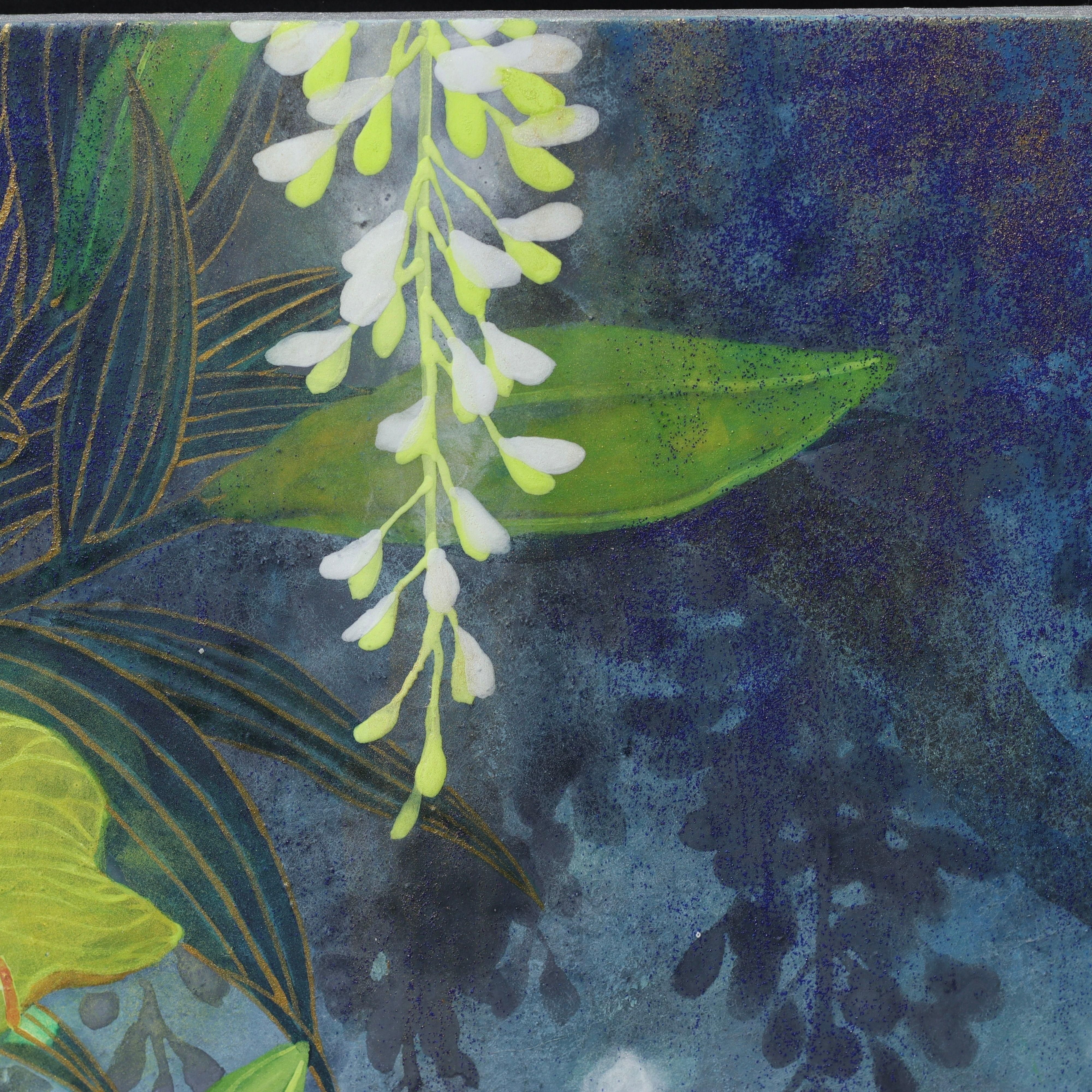 飯田文香「藤と百合」 - J-spirit gallery KYOTO Online store