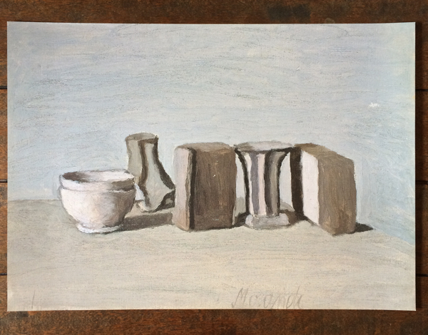 Giorgio Morandi , Natura morta ,1951 (v.777) - organ-online.com