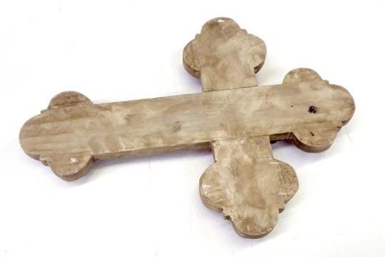 メキシコ ウッド クロス コラソン アート インテリア 壁掛け 飾り