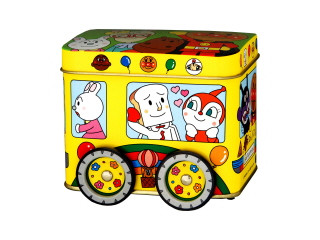 不二家 アンパンマン たのしいのりもの 缶61g(製造終了)のクチコミ