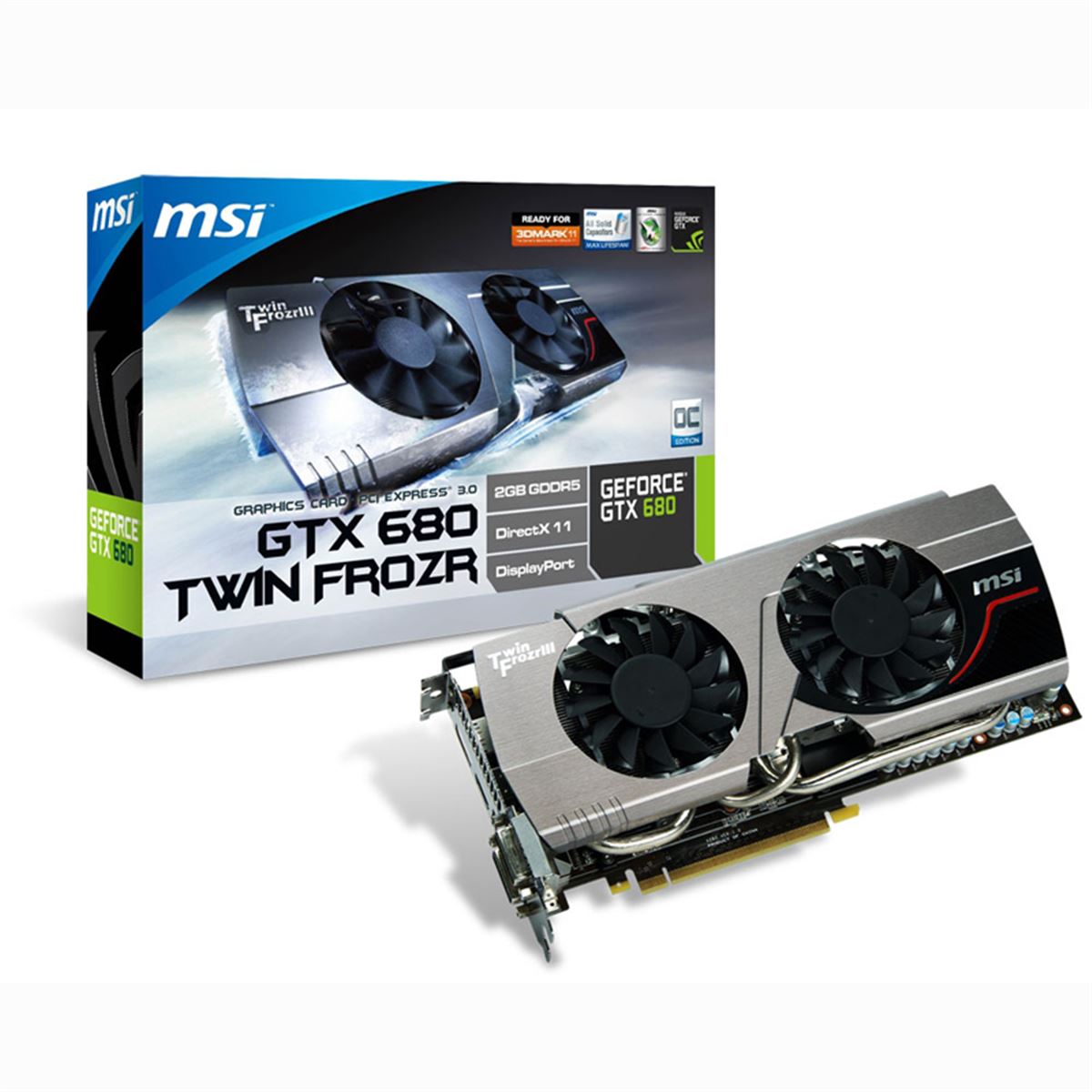 MSI、Twin Frozr III採用のOC版GeForce GTX 680搭載VGA - 価格.com
