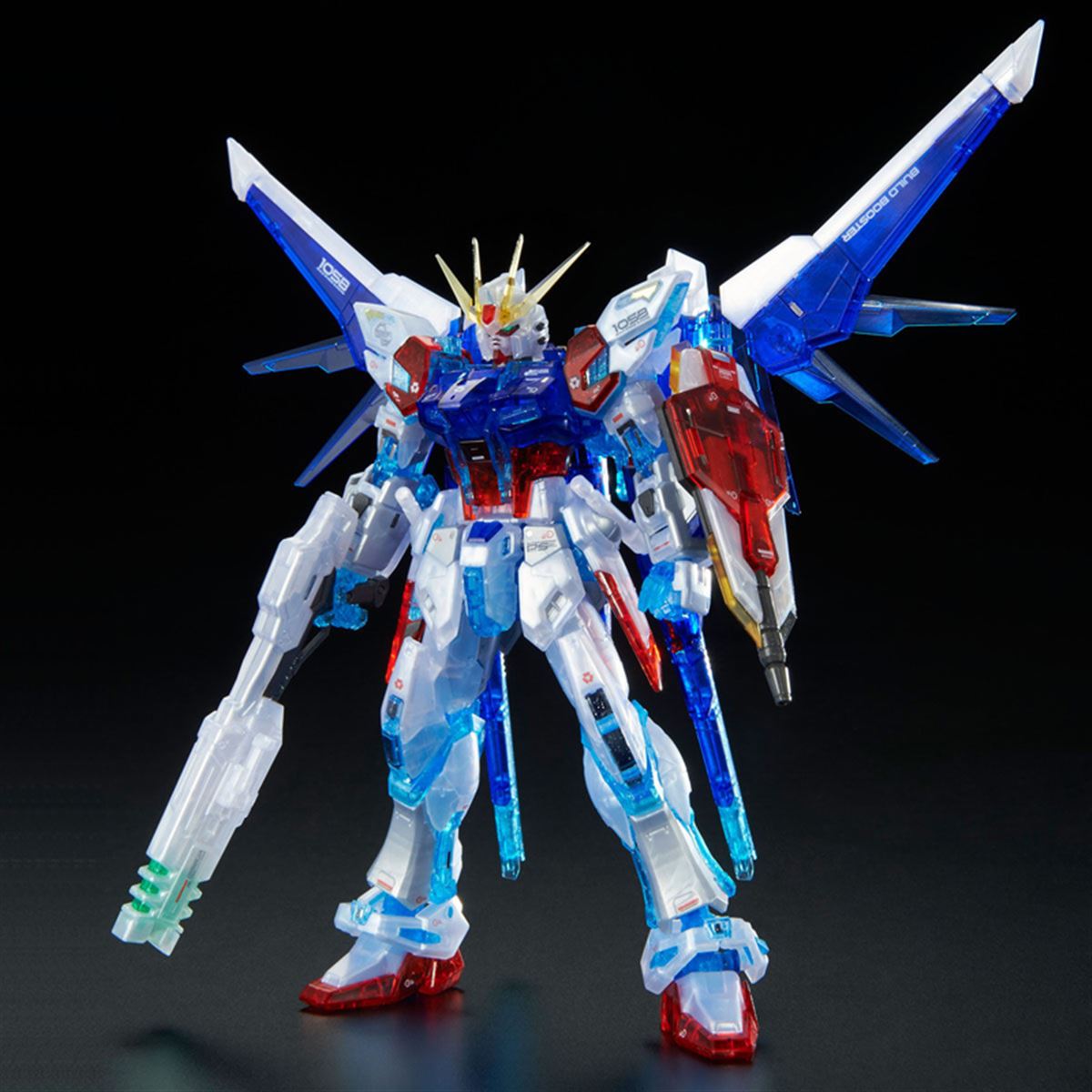 クリア成形色を使った「RG 1/144 ビルドストライクガンダム