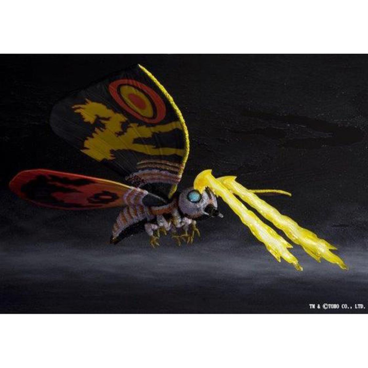 ゴジラVSモスラ」の劇中シーンを再現したモスラ成虫＆幼虫のリアル