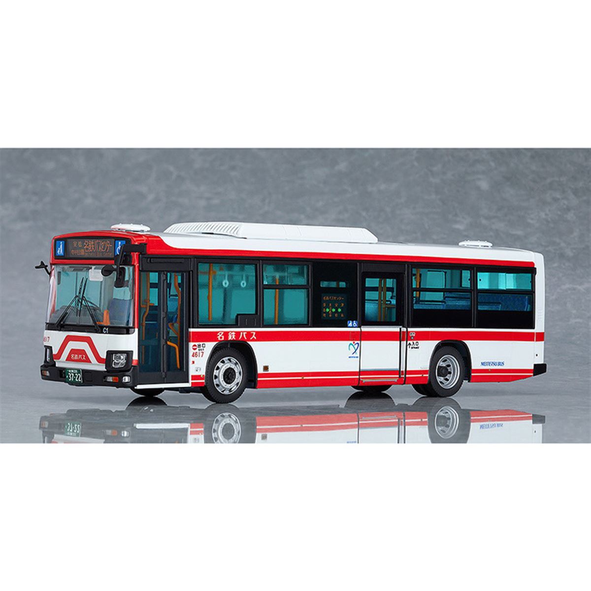 1/43スケールで再現したミニカー「いすゞエルガ 名鉄バス」、21,296円