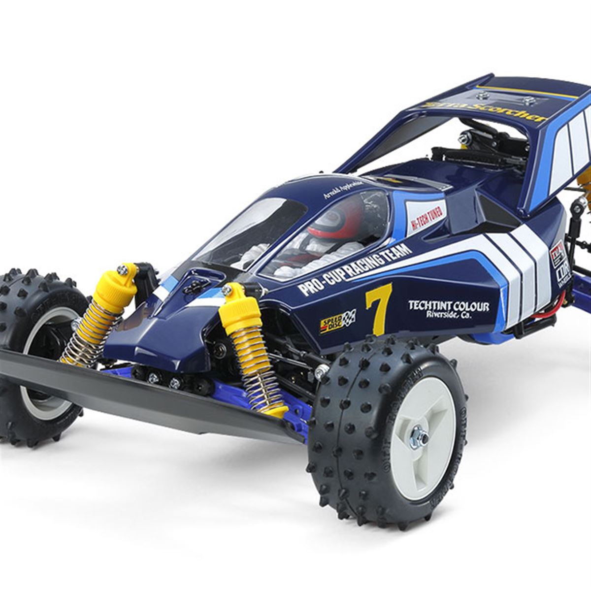 タミヤ、1988年発売の「スコーチャー」1/10電動RCをアップグレード復刻