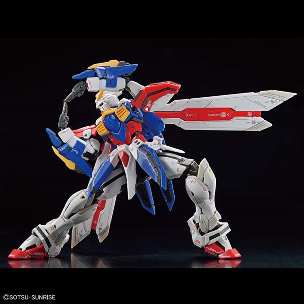 RG史上最大級の可動域”ガンプラ「RG 1/144 ゴッドガンダム」の発売日が