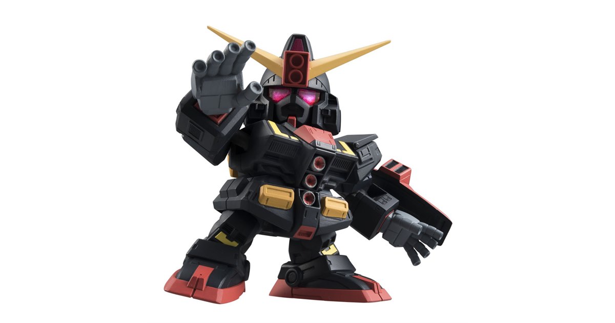 サイコガンダム、全高80mmの大ボリュームで「ガシャポン戦士f