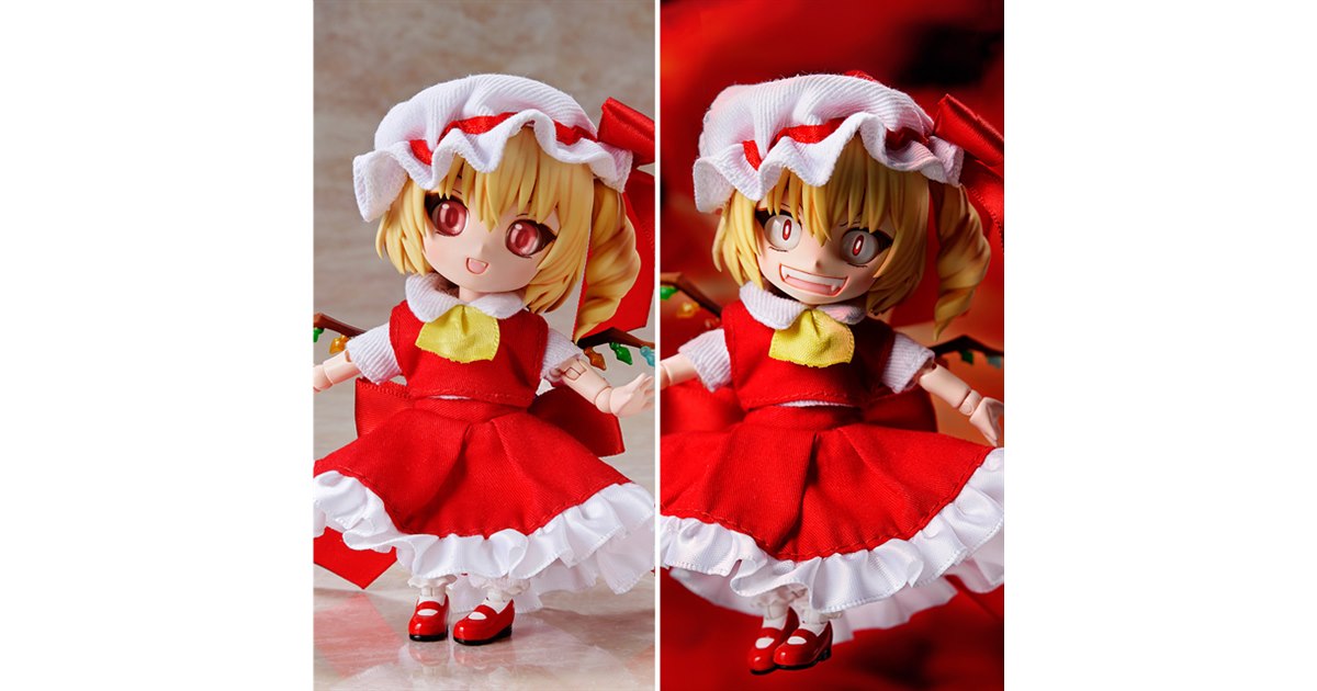 AOSHIMA、狂気顔パーツ付き「東方Project フランドール・スカーレット