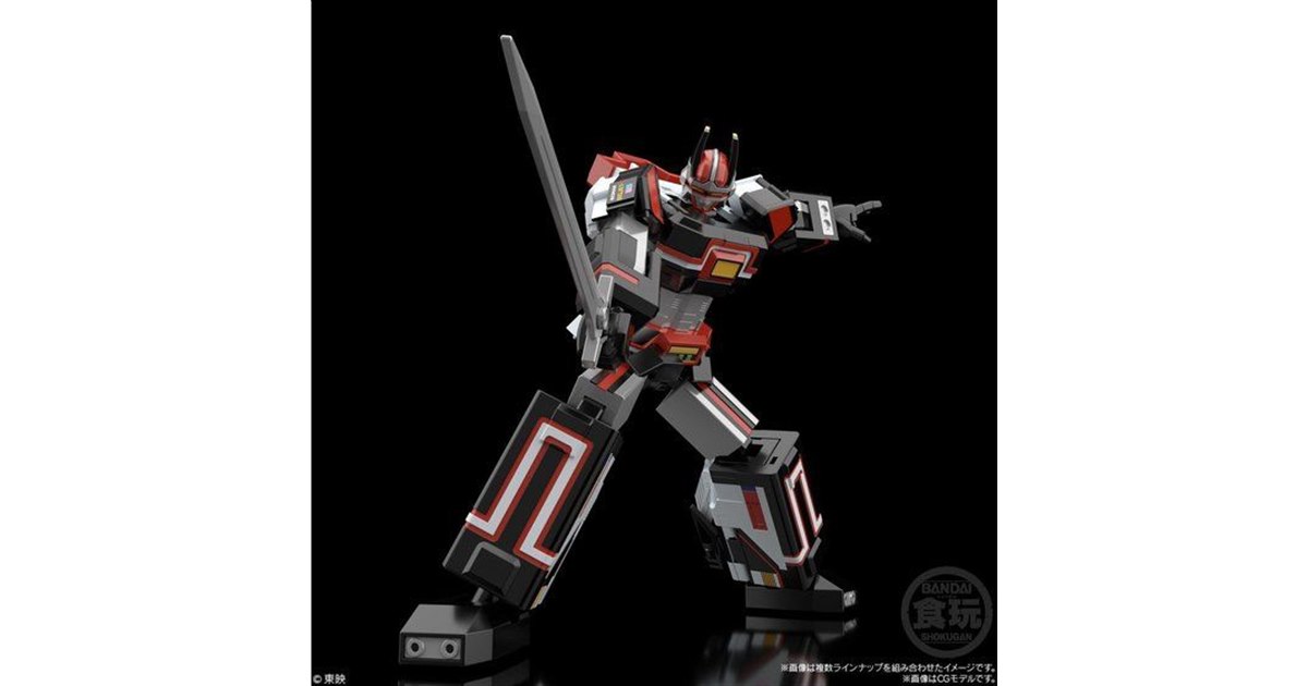 バンダイ、「超電子バイオマン」バイオロボのスーパーミニプラ2個入り