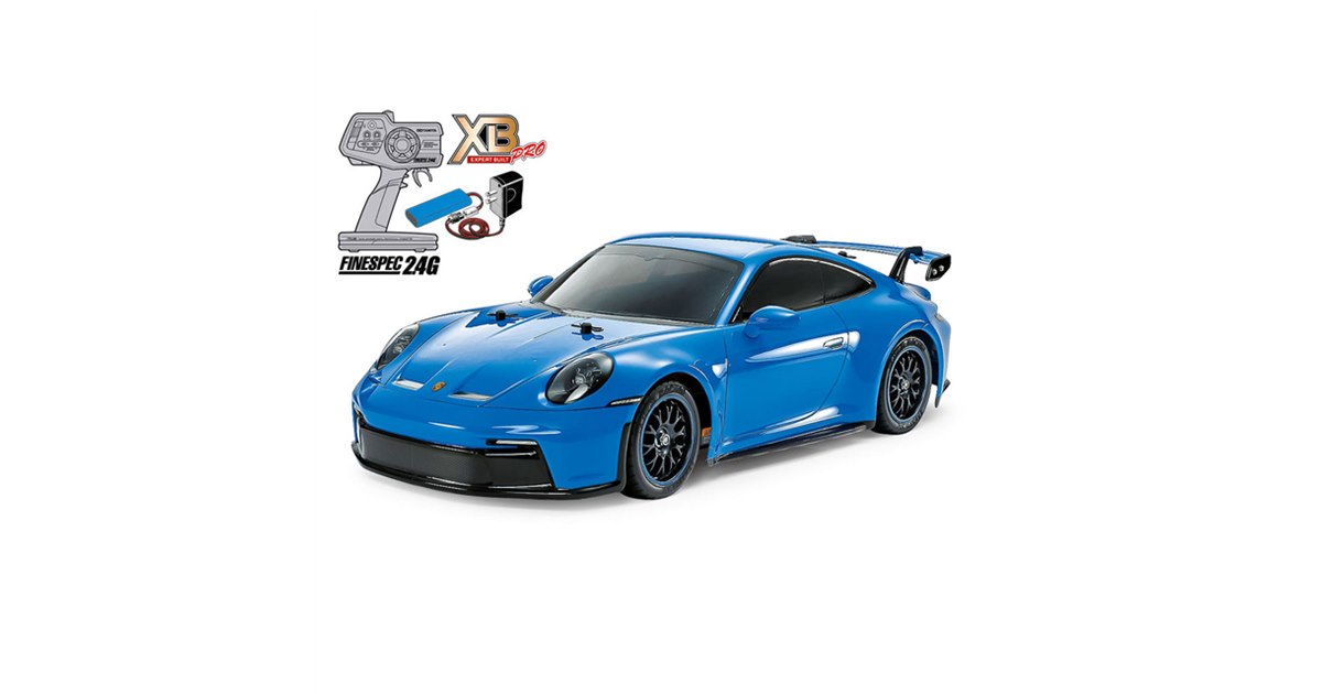 タミヤ、1/10電動RCカー「ポルシェ 911 GT3（992）」を本日8月26日発売