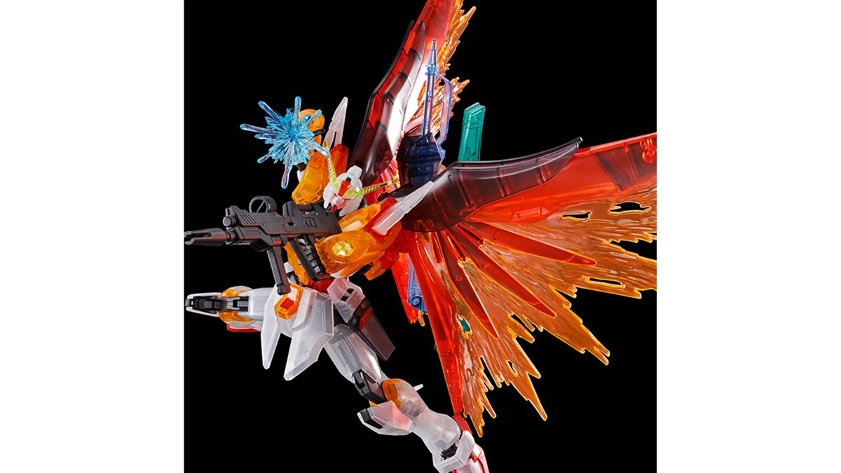 クリアカラーの「HG デスティニーガンダム（ハイネ専用機）」限定