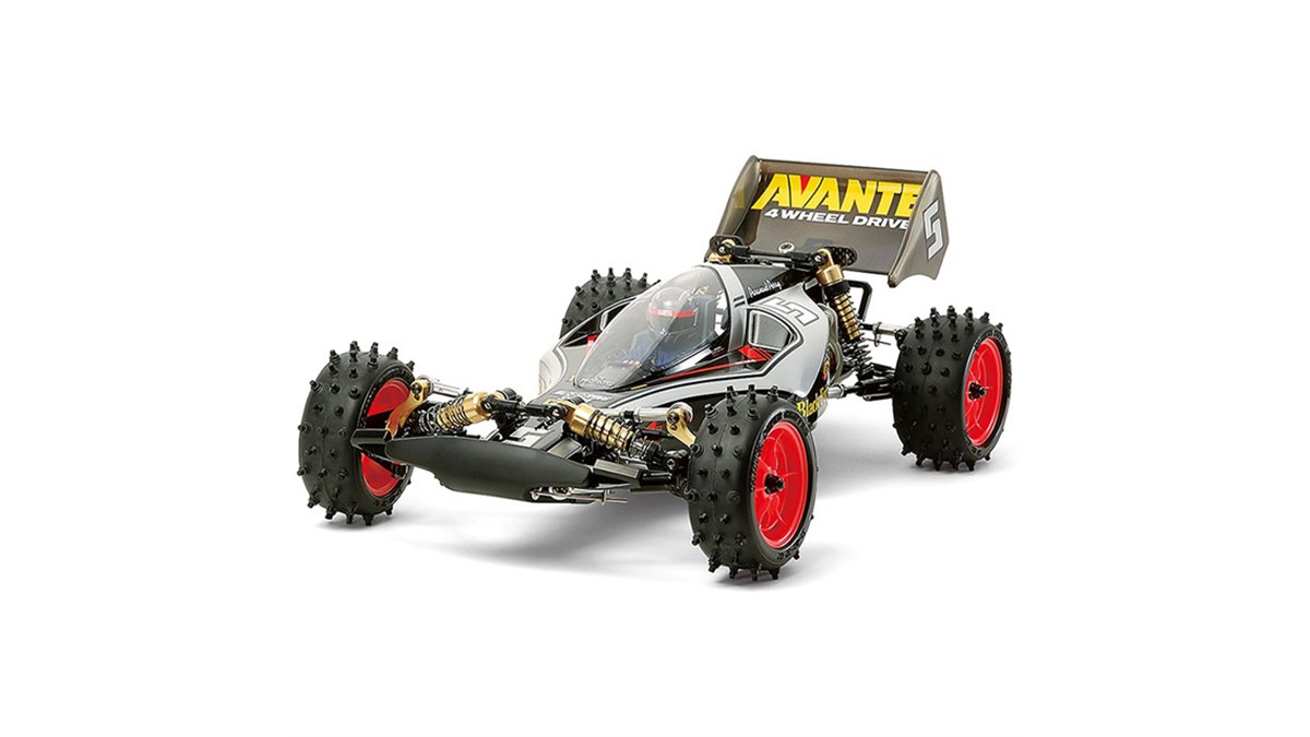 タミヤ、540タイプモーター搭載の電動RCバギー「アバンテ ブラック