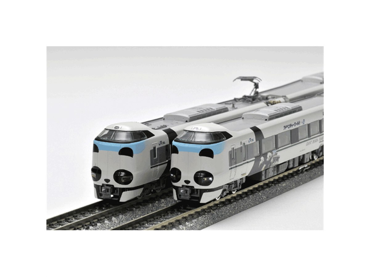 パンダくろしお「Smile アドベンチャートレイン」が鉄道模型「Nゲージ