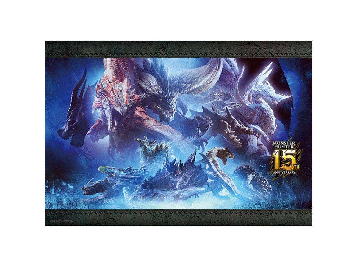 カプコン、「モンスターハンター」15周年を記念したジグソーパズル