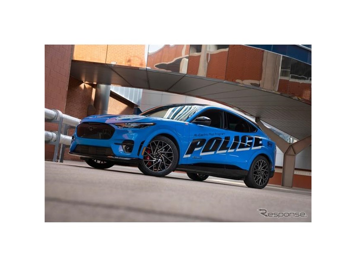 フォード マスタング マッハE、電気自動車で初、米警察の評価テスト